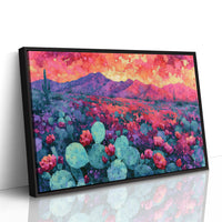 Desert Bloom, Magenta Mountains