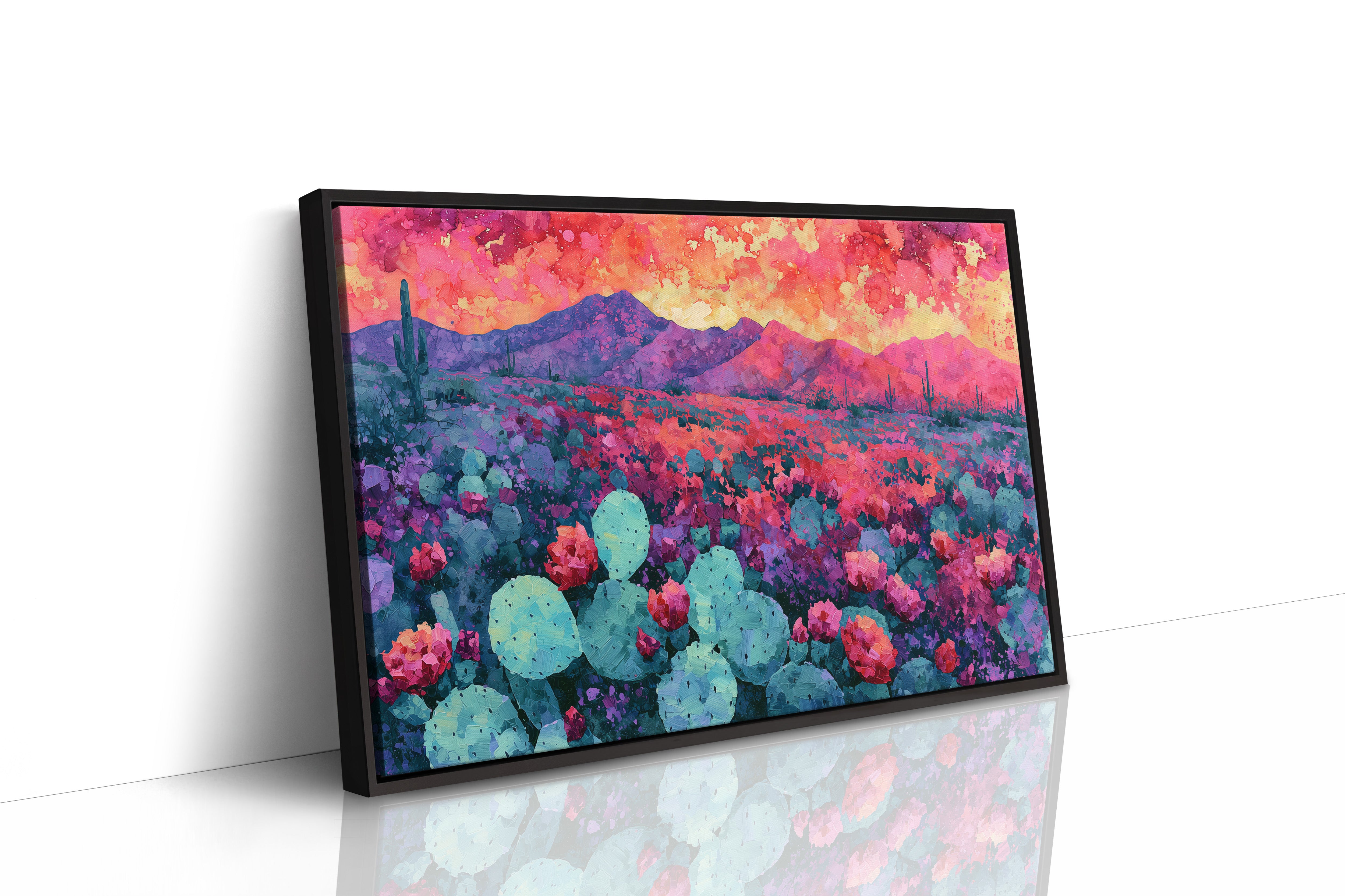 Desert Bloom, Magenta Mountains