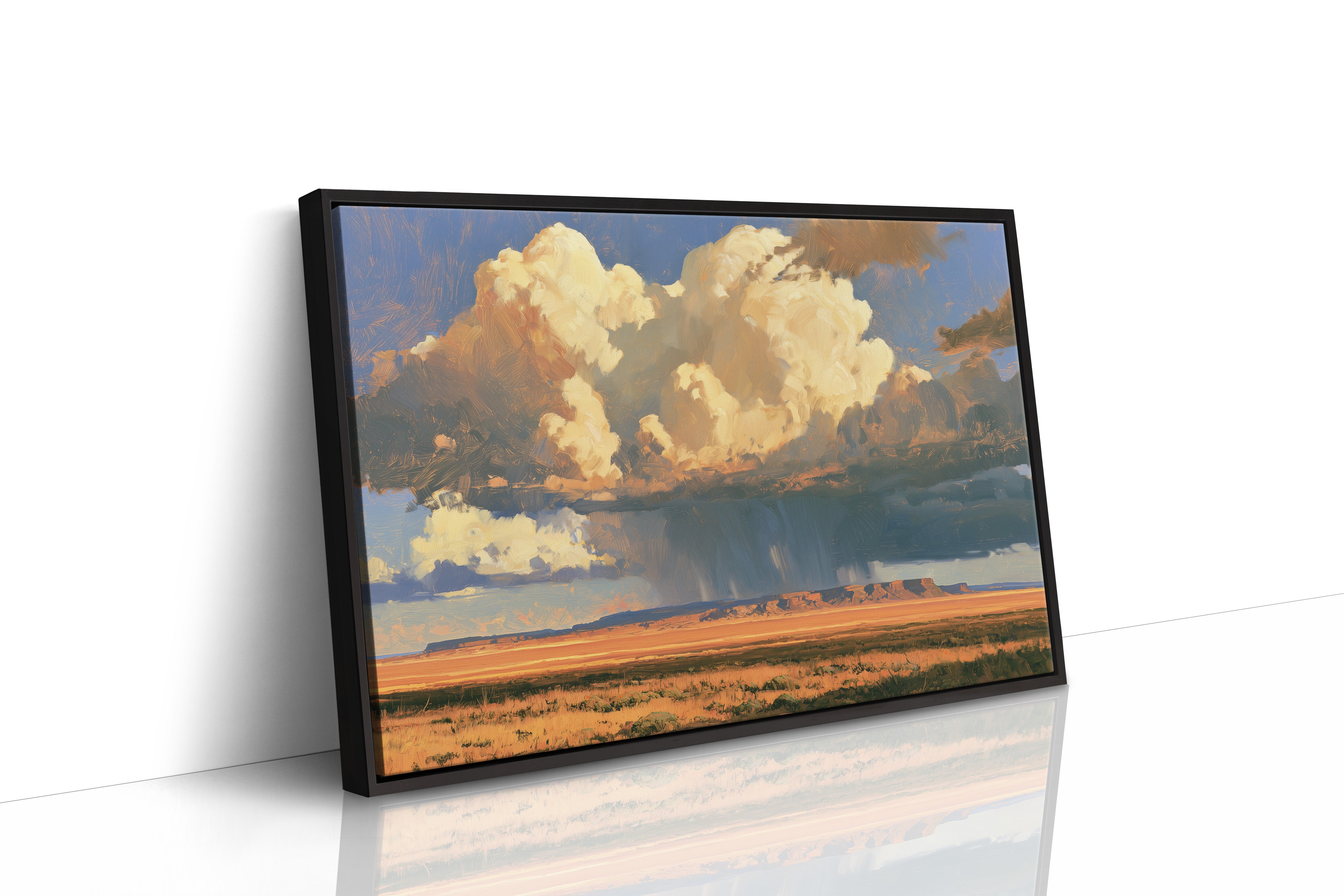 Storm Over The Painted Mesa