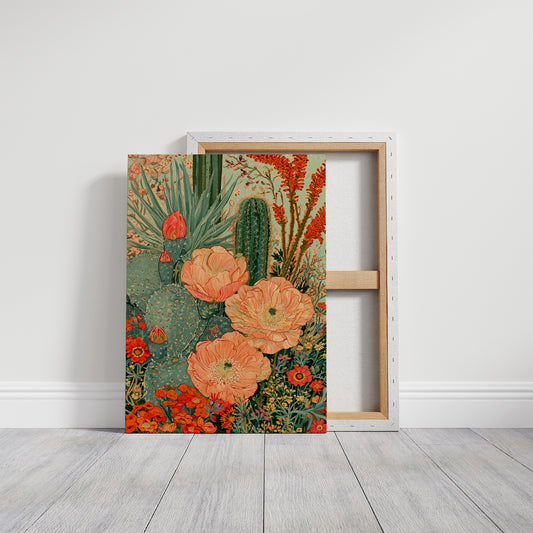 Desert Garden in Full Bloom