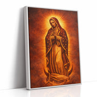 Radiant Devotion in Amber Light