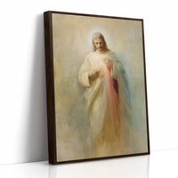 Divine Radiance Emanates From Sacred Heart