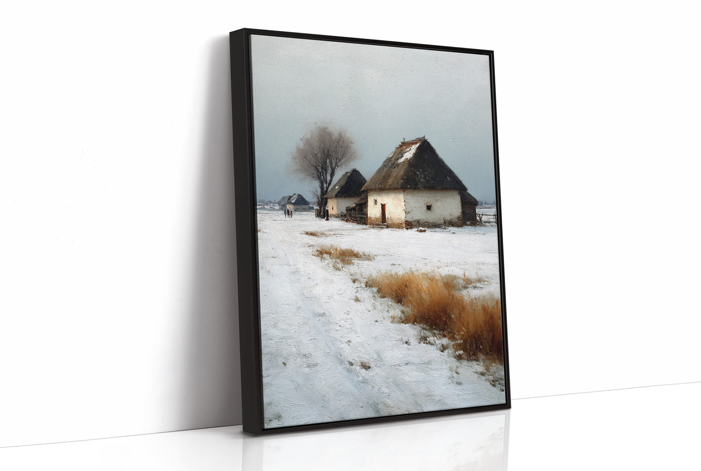 Thatched Roofs in Winter
