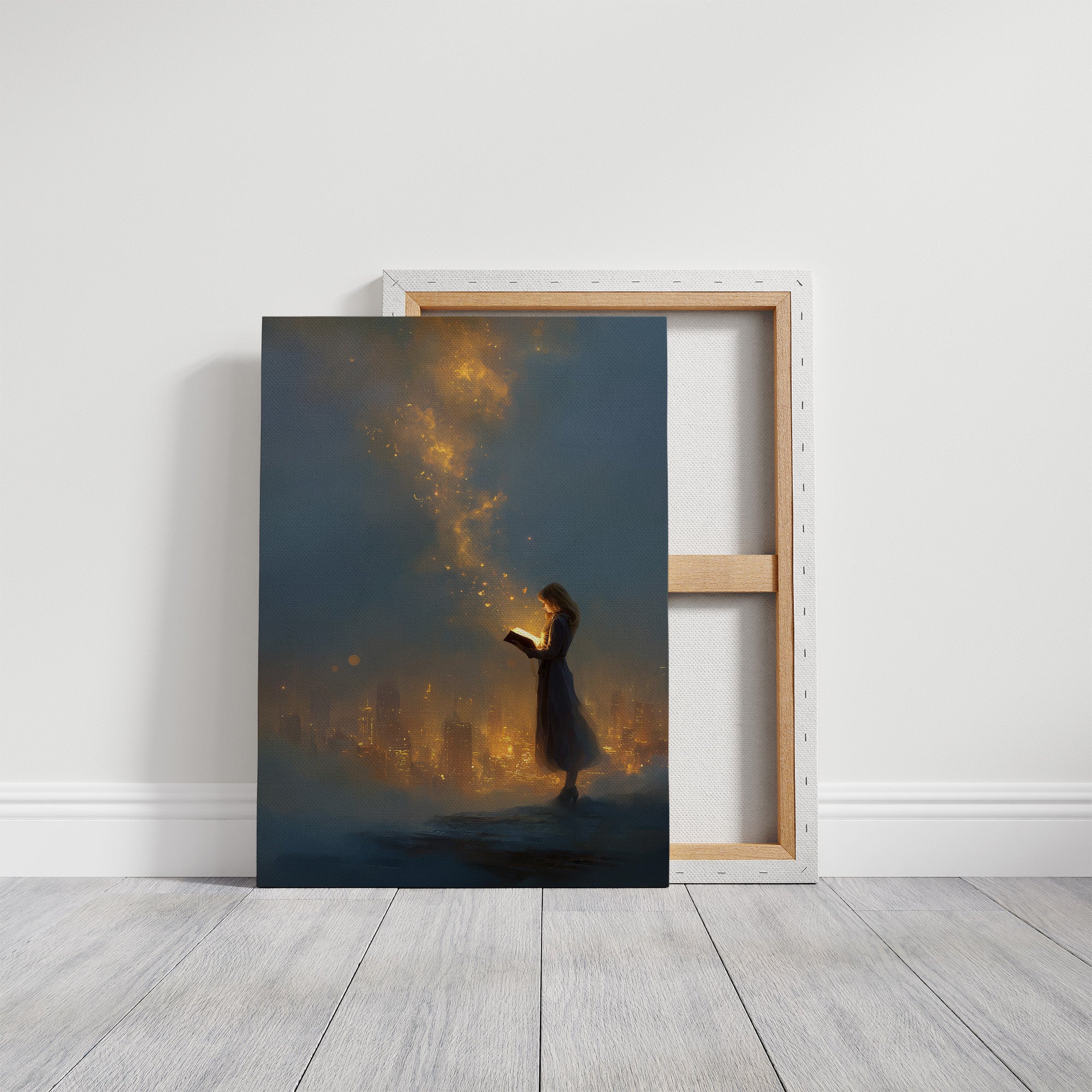 Words Ignite Golden Galaxies