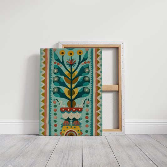 Bloom in Turquoise Light