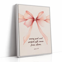 Coral Ribbon Carries Sacred Promise