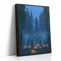Vigil in the Blue Hour