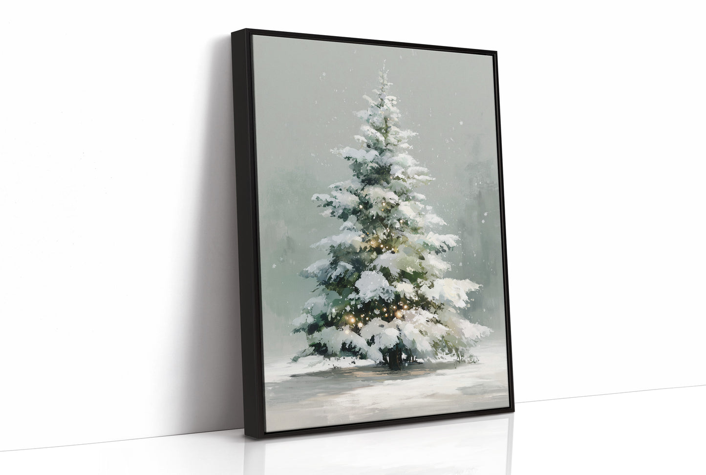 Snow-Draped and Glowing