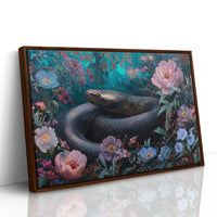 Serpent Among Blooming Gardens