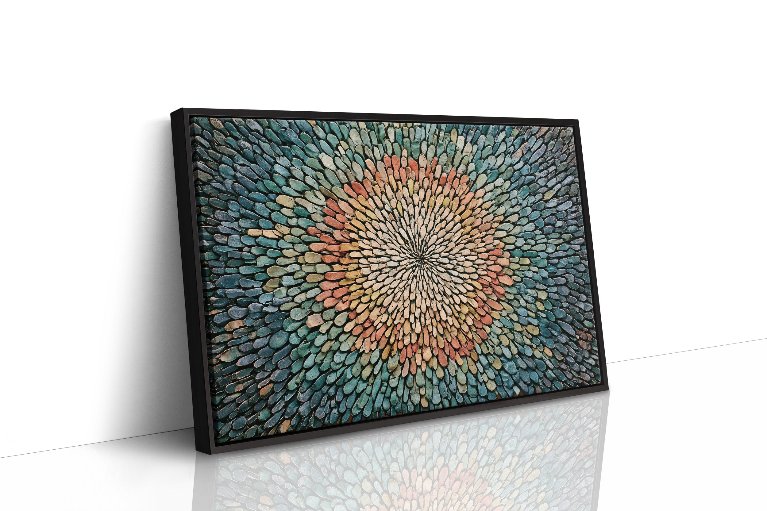 Petals Radiating Outward