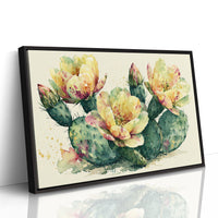 Prickly Pear in Golden Bloom