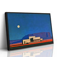 Moonrise Over The Pueblo