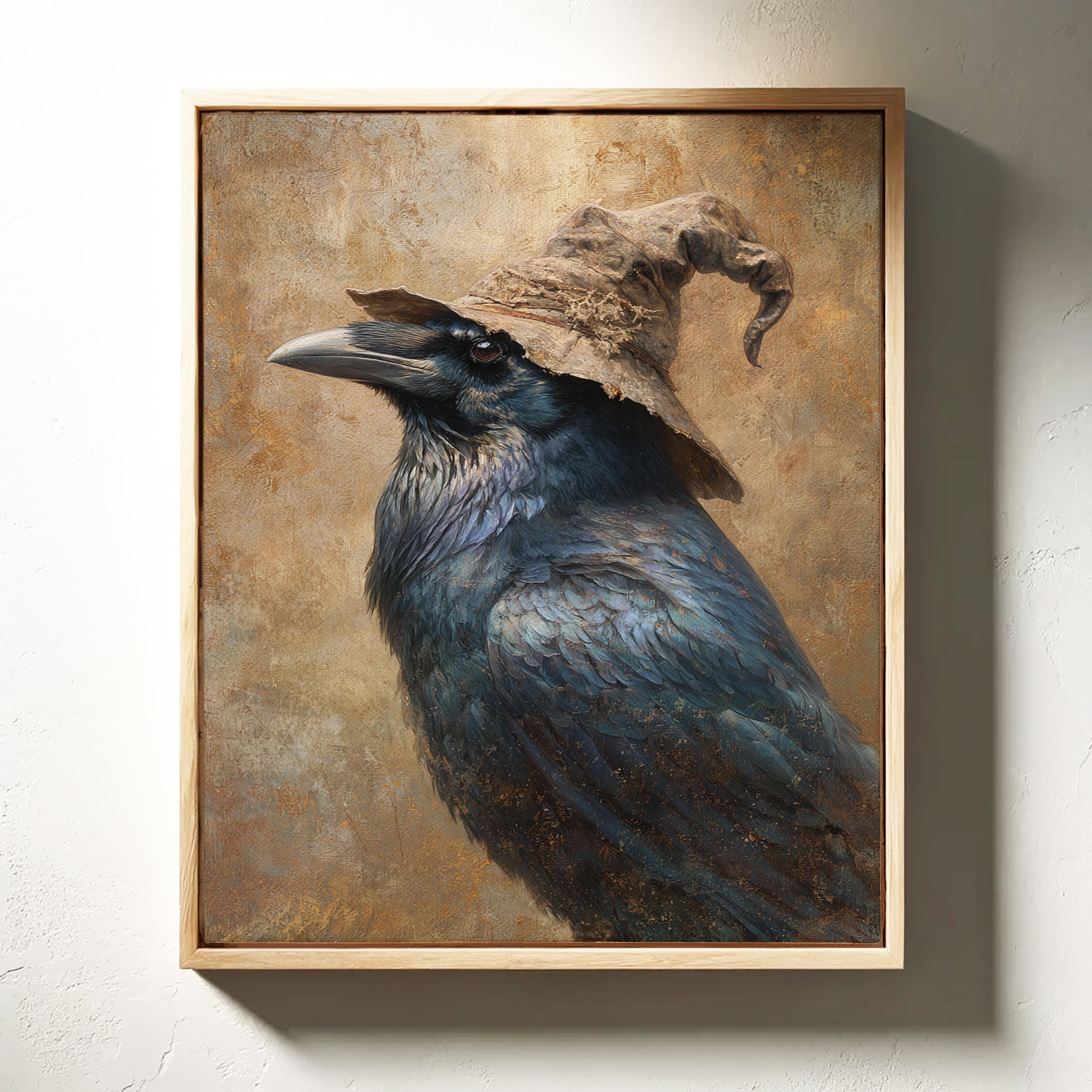 The Crow's Curious Attire