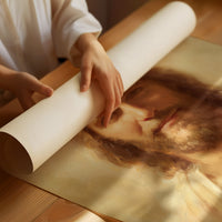 Divine Radiance Captured In Brushstrokes