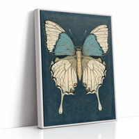 Swallowtail Symmetry: An Art Deco Butterfly Study