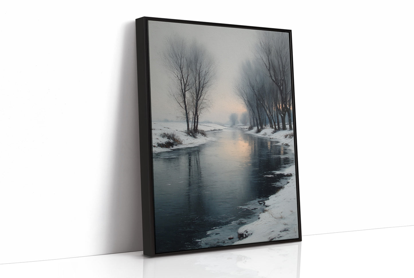 Between Frozen Banks
