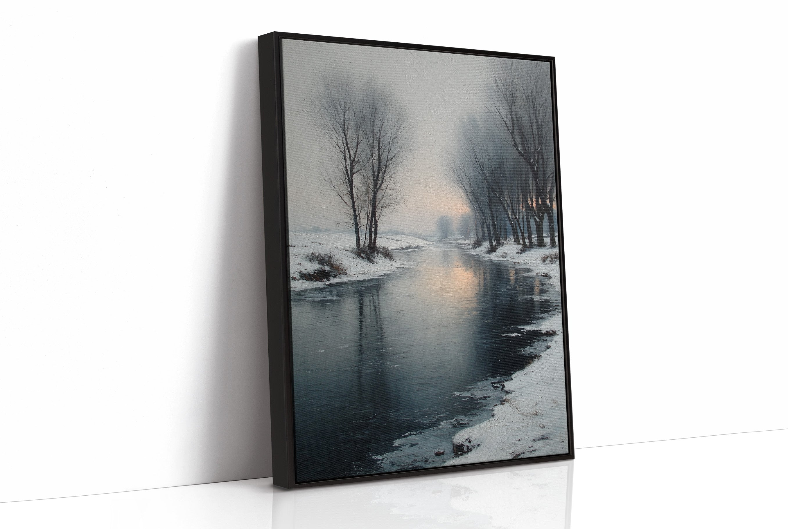 Between Frozen Banks