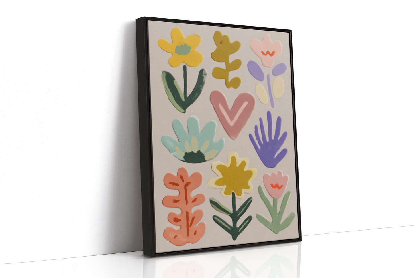 Playful Garden of Felt Dreams