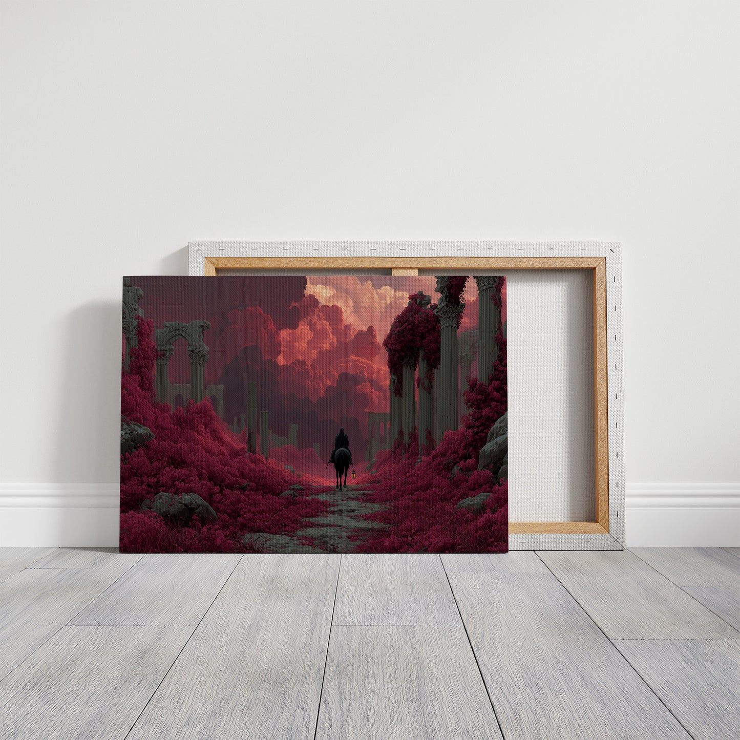 Rider Through the Crimson Ruins