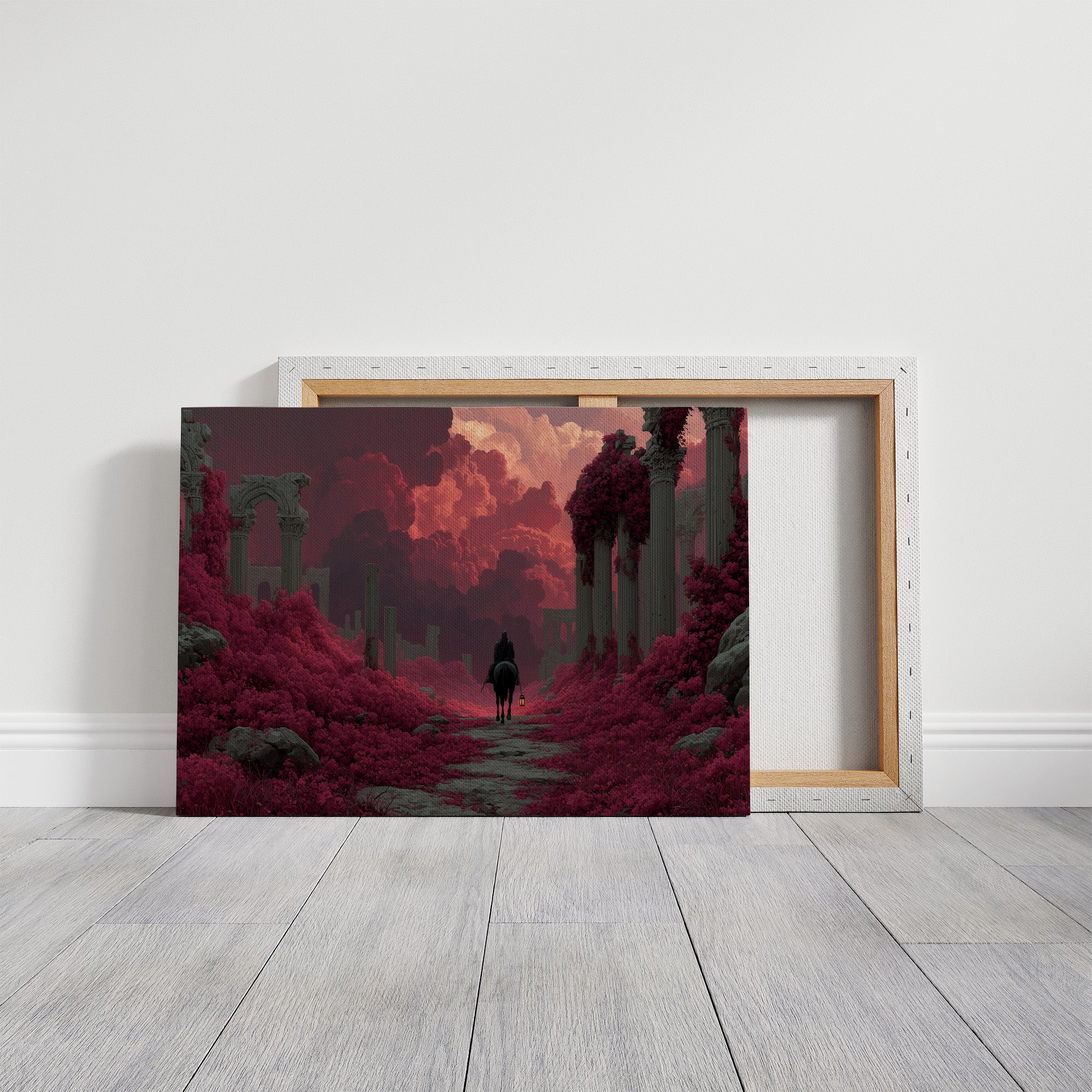 Rider Through the Crimson Ruins