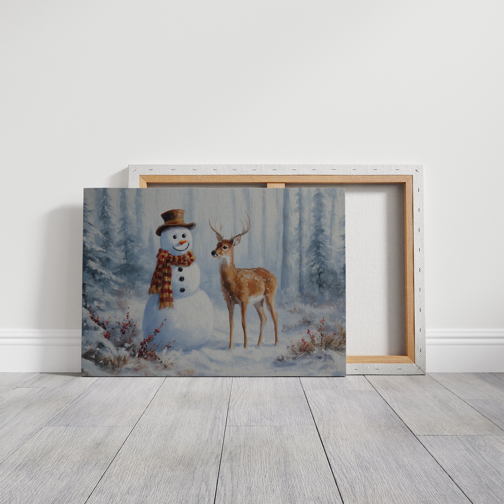 The Day Our Snowman Made a Friend