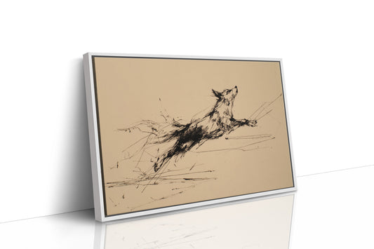 Wild Spirit Captured In Gestural Ink