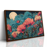 Coral Blooms Under Midnight Tide