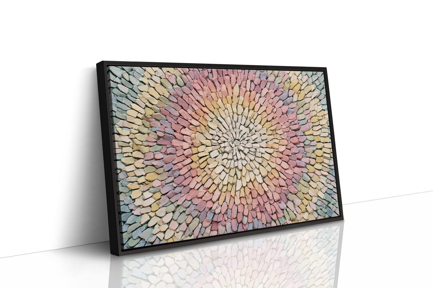 Pastel Bloom in Stone