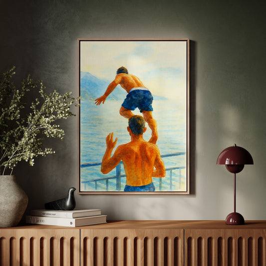 Summer Leaps Into Ocean Blue