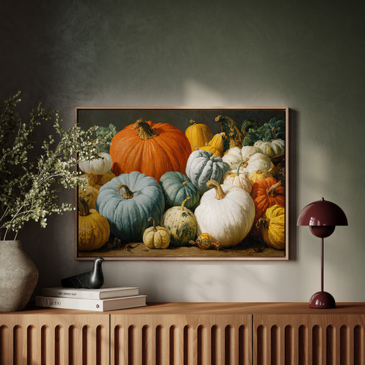 Harvest Harmony in Colorful Abundance