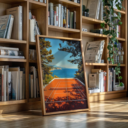 Mediterranean Match Point At Sunset