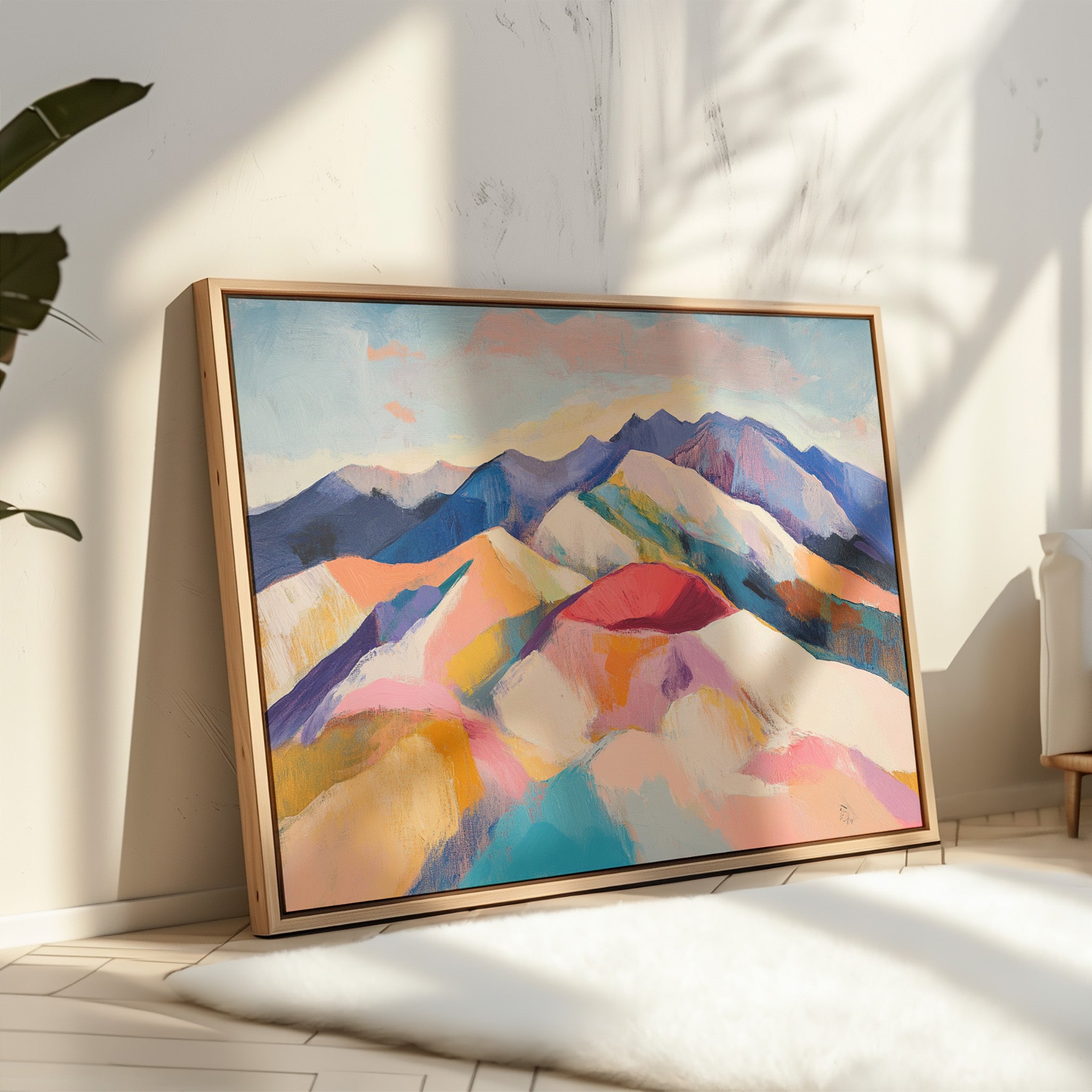 Mountains Wear Their Summer Colors