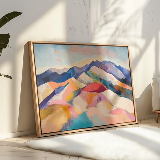 Mountains Wear Their Summer Colors
