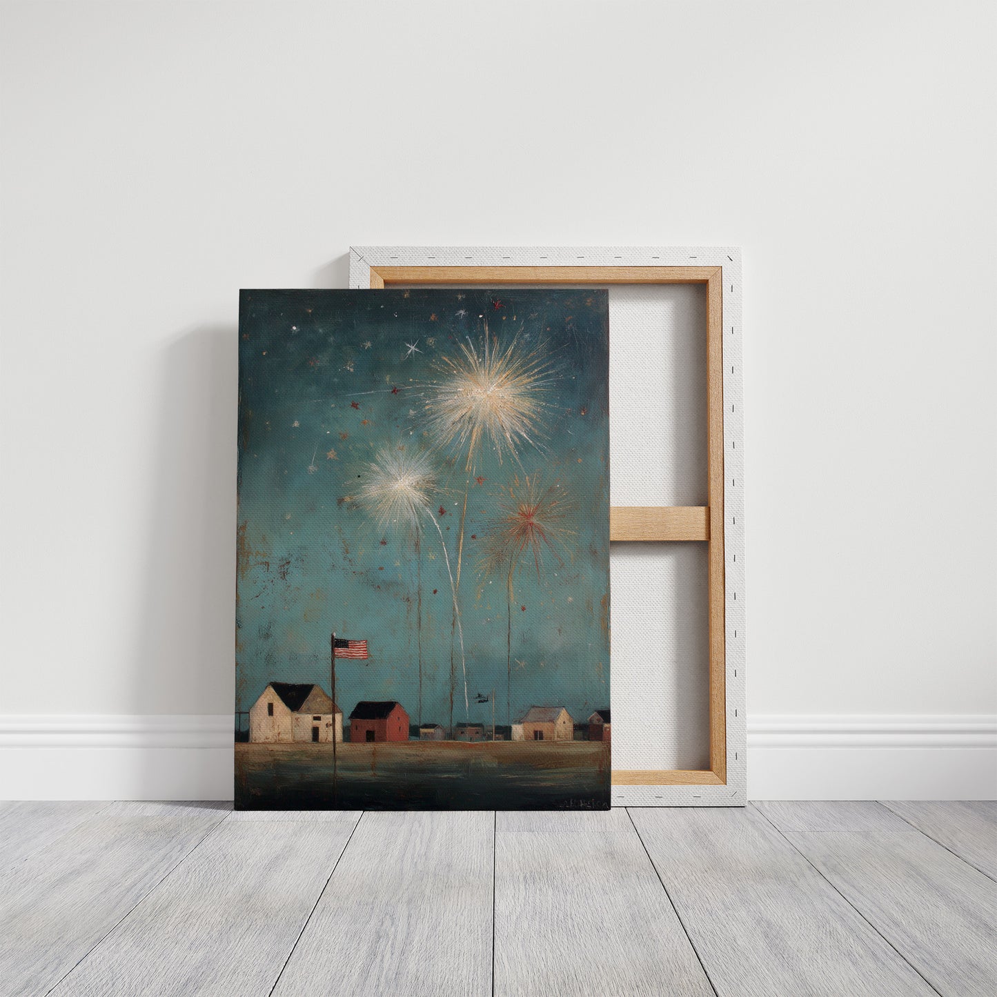 Three Bursts for a Small Town