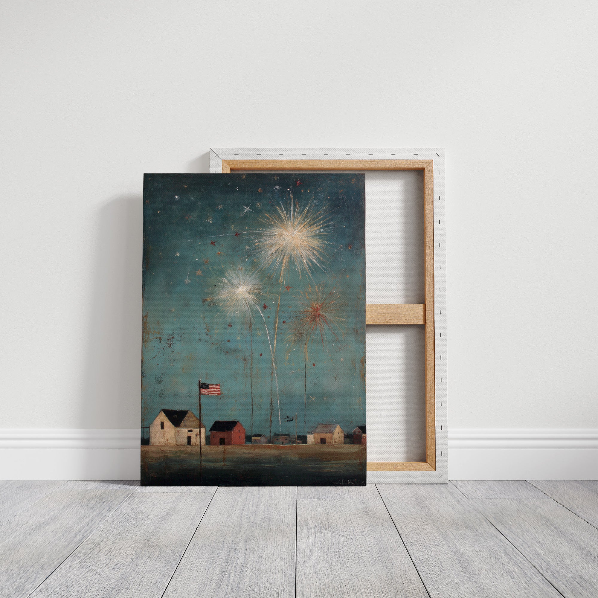 Three Bursts for a Small Town