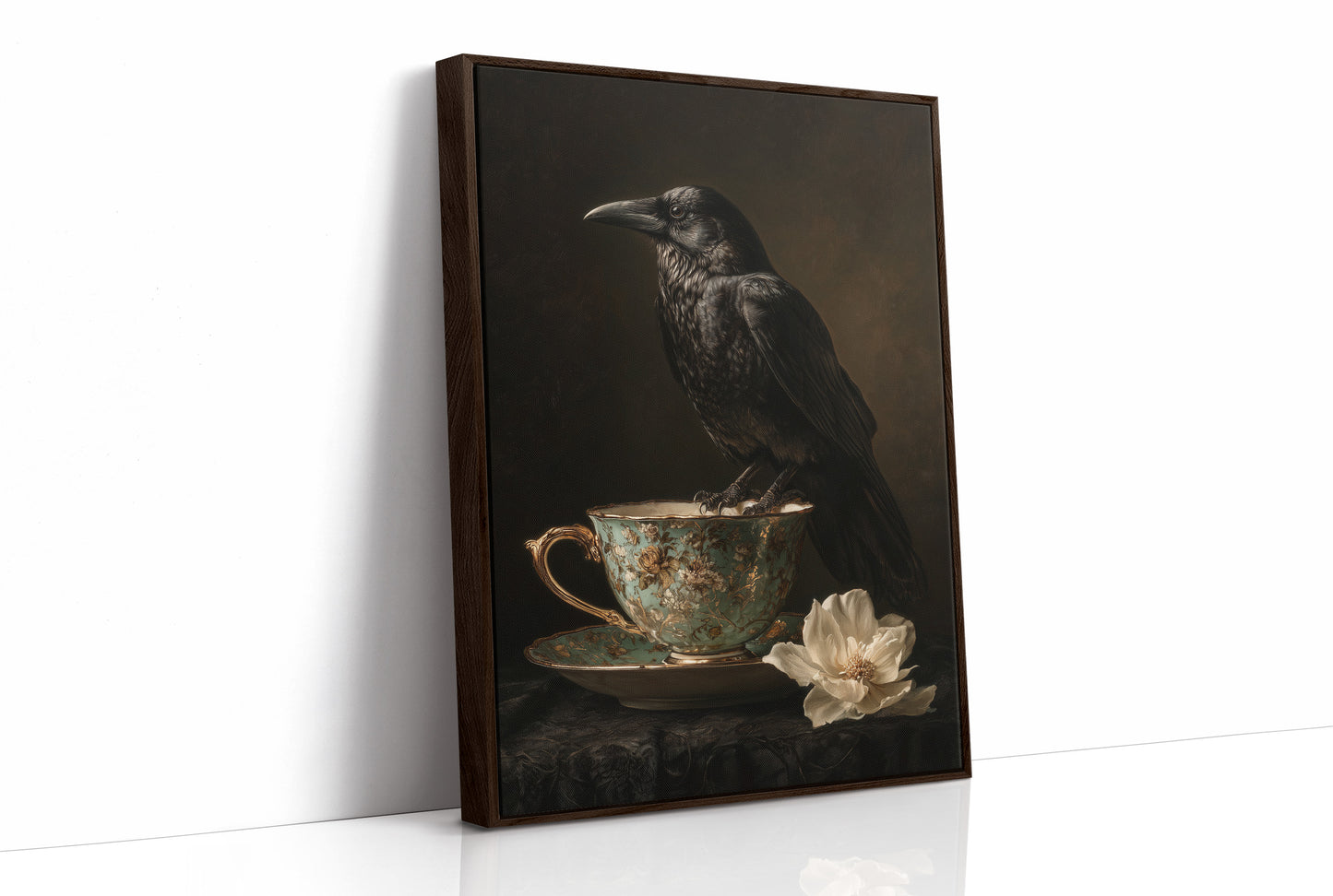 Raven's Teacup In Fading Light