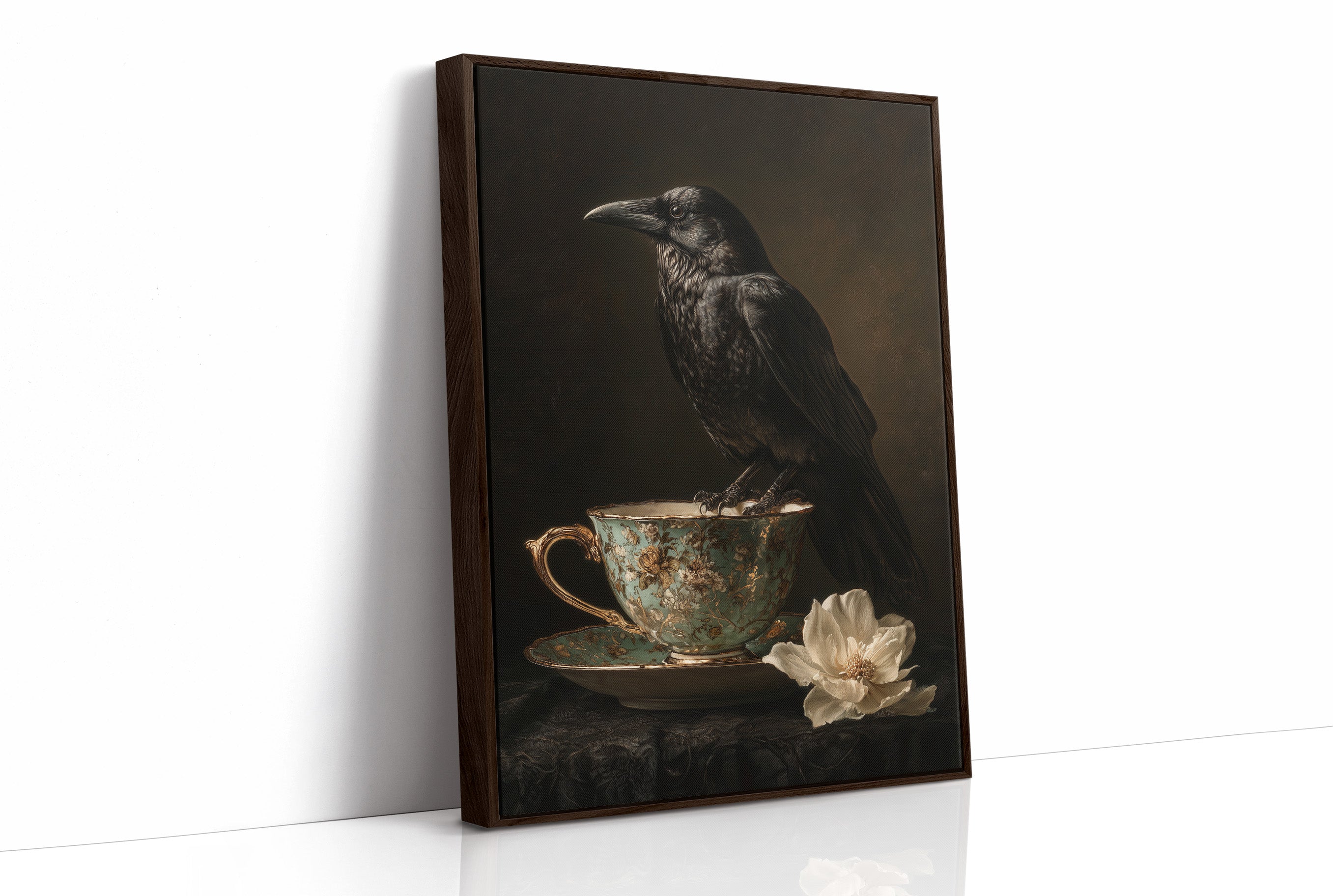 Raven's Teacup In Fading Light