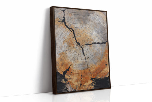 Time Circles Through Ancient Wood