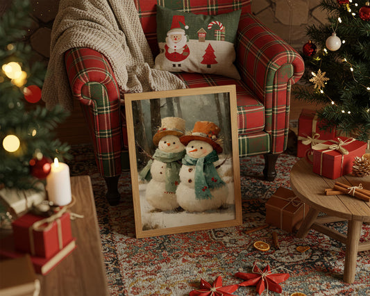Snow Friends Share Winter's Secret Tales