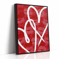 Crimson Lines Dance Their Passion