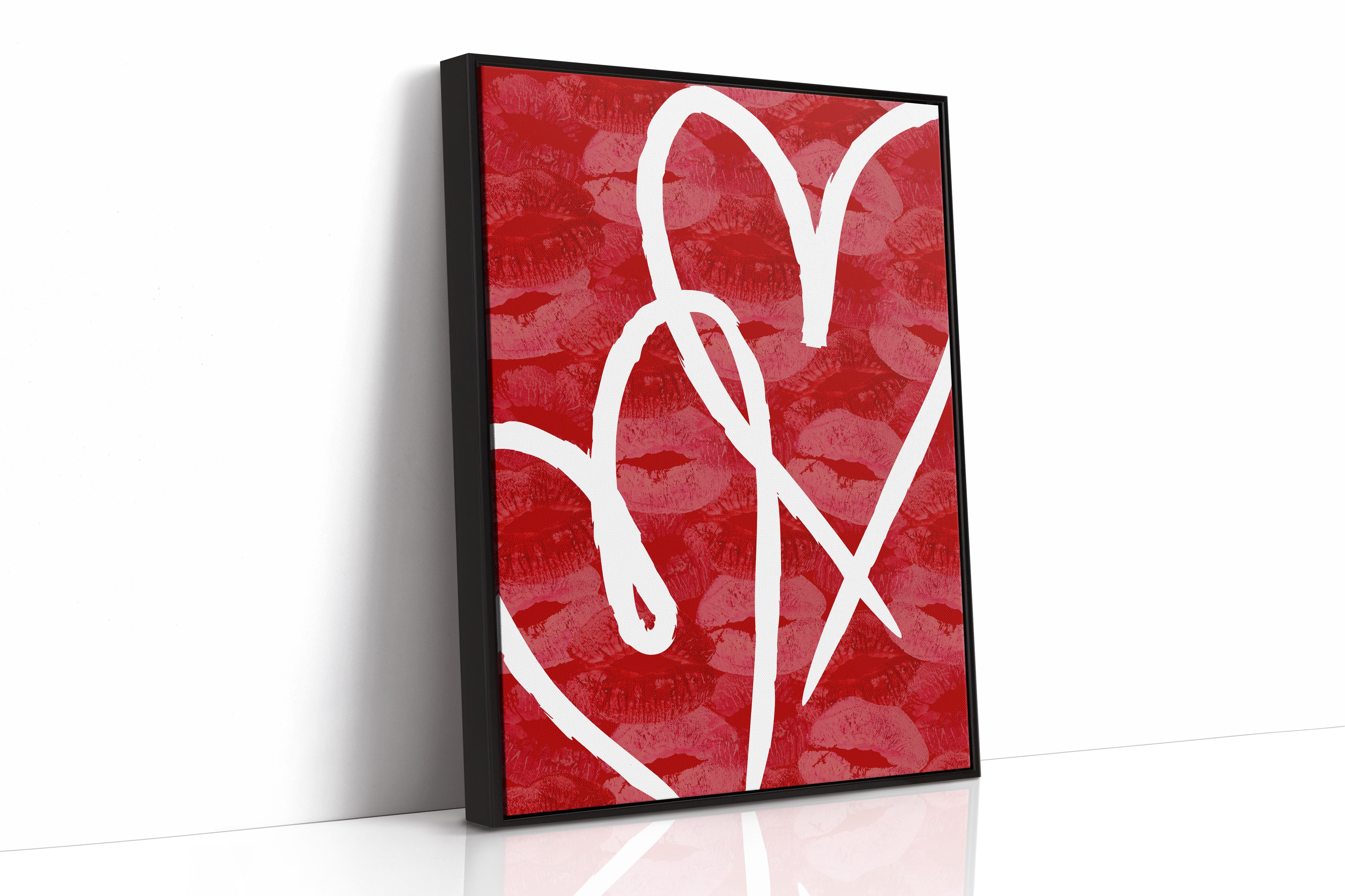 Crimson Lines Dance Their Passion