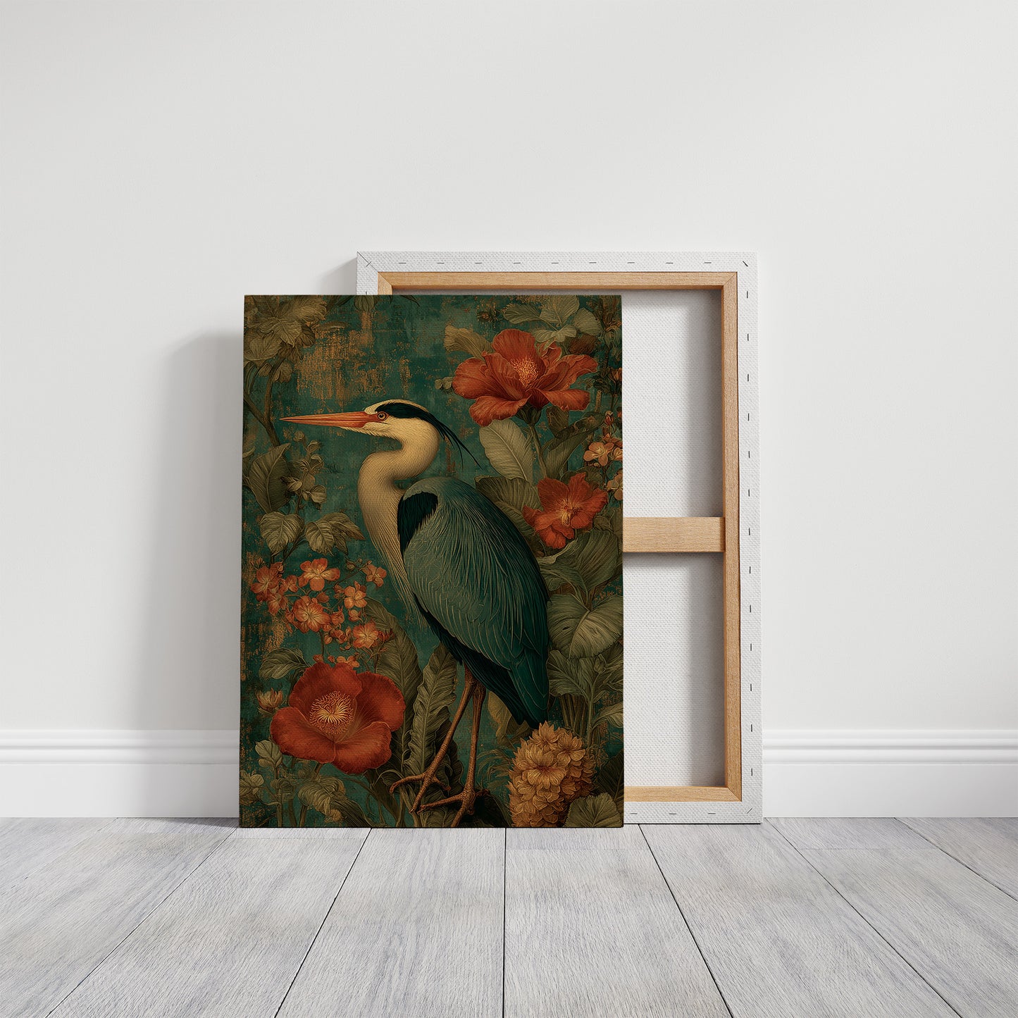 The Heron Knew the Garden Well