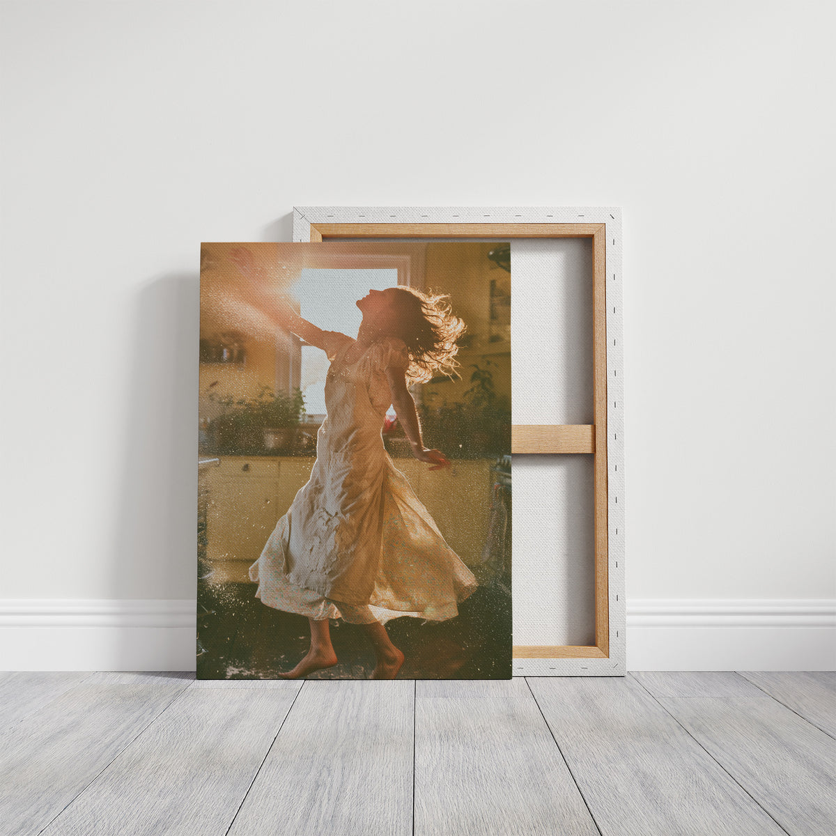 Sunlit Kitchen Twirl Joy
