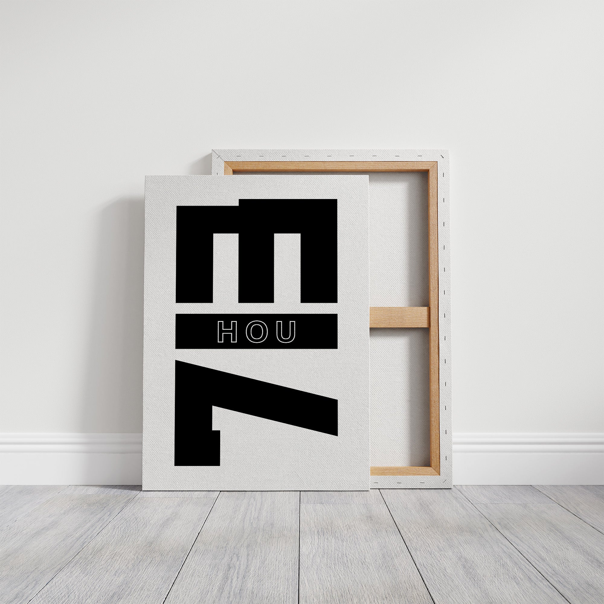 Modern M House Number Seven