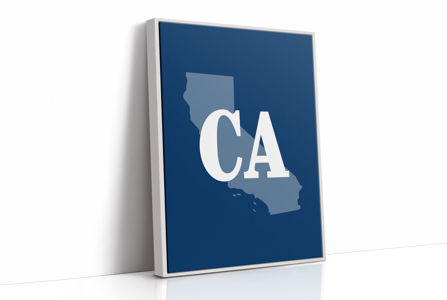 California CA State Silhouette