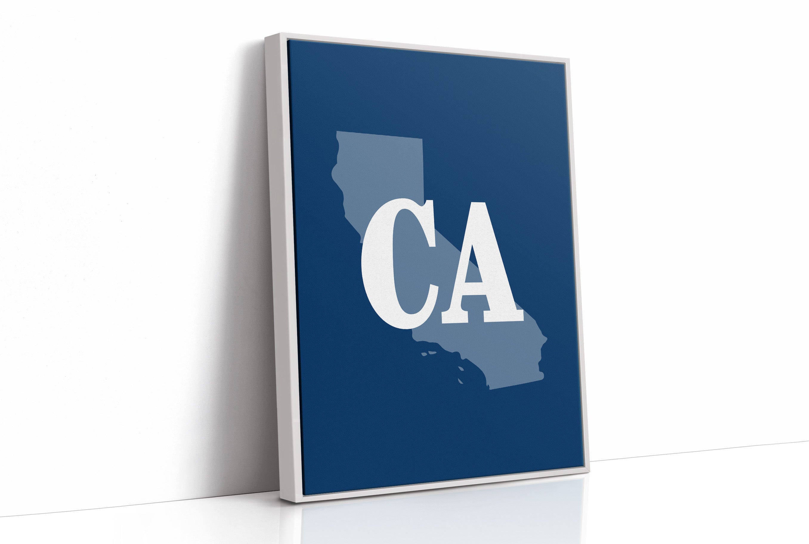 California CA State Silhouette