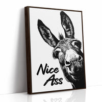 Nice Ass Donkey Humor Print
