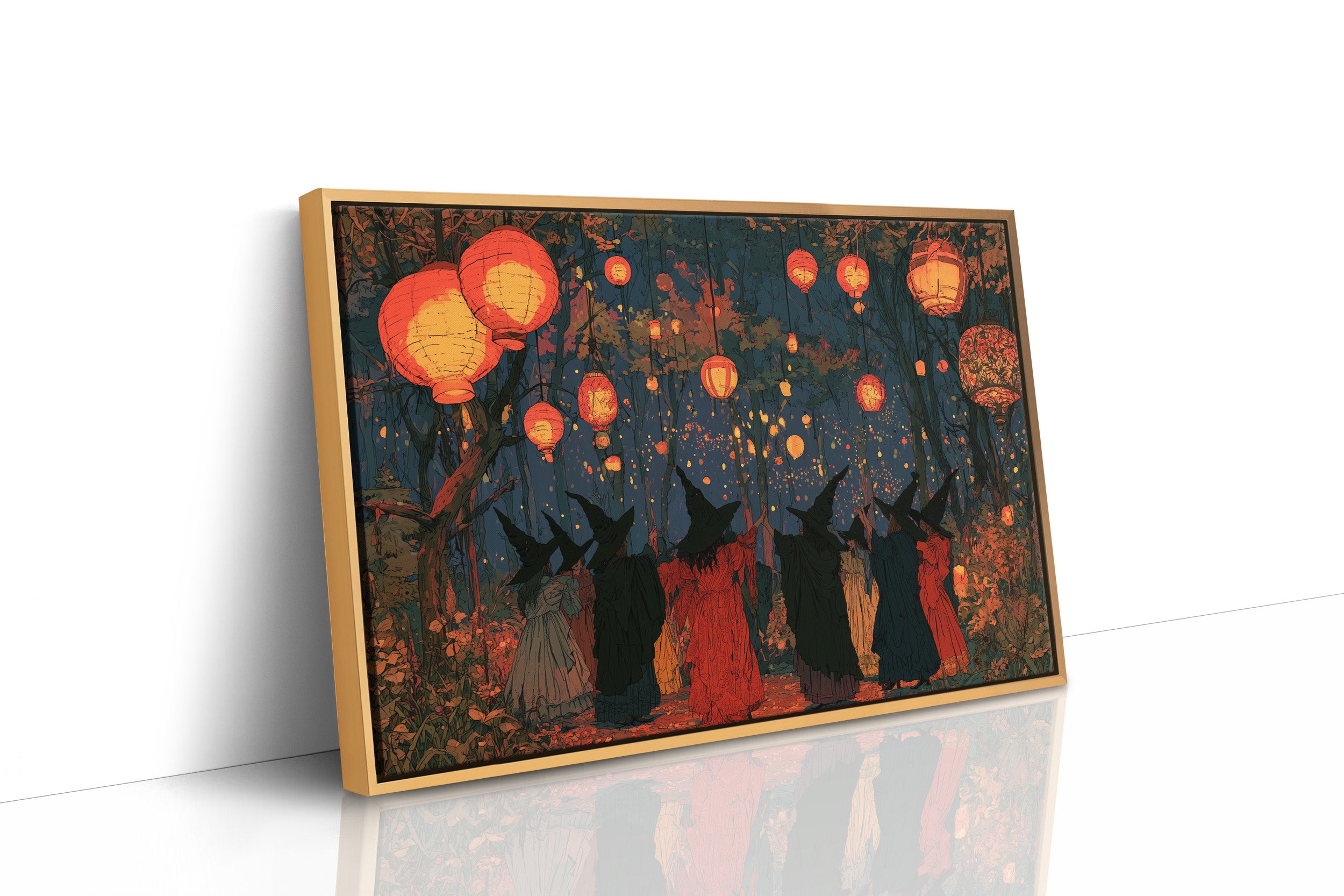Coven Under Lantern Light