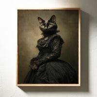 Elegance Woven in Midnight Threads