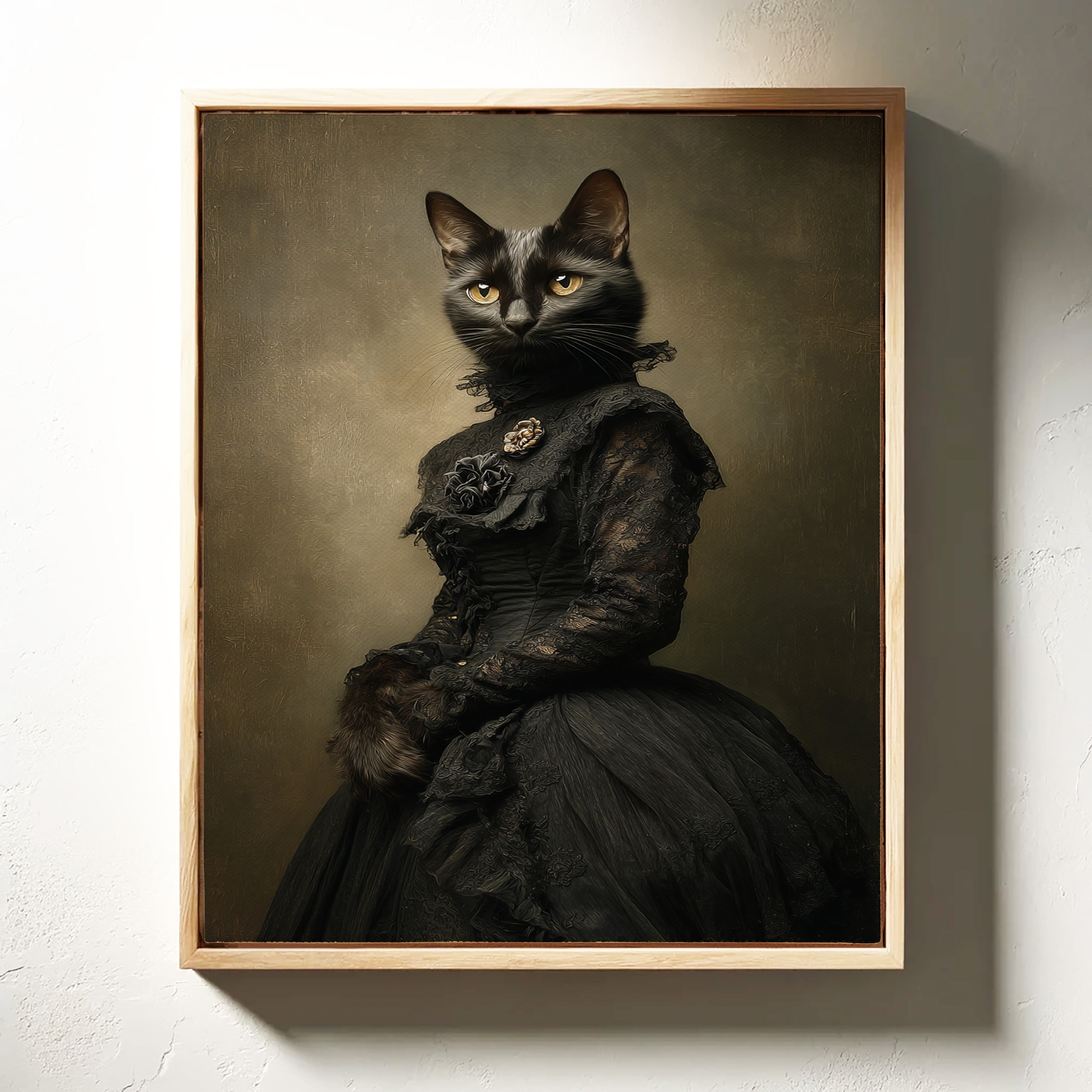 Elegance Woven in Midnight Threads